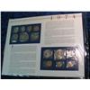Image 2 : 43. 1974 U.S. Mint Set in a special display page.