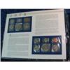 Image 2 : 44. 1975 U.S. Mint Set in a special display page.