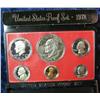 Image 1 : 73. 1978 S U.S. Proof Set. Original as issued.