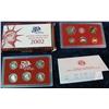 Image 2 : 98. 2002 S Silver U.S. Proof Set. Original as issued.