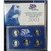 Image 2 : 100. 2003 S U.S. State Quarters Proof Set. Original as issued.