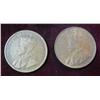 Image 2 : 158. 1919 & 20 Canada Large Cents. VG-VF.