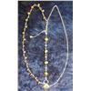 241. .925 Fine Ladies Necklace with Freshwater Pearls. New.