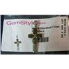242. Gemstyle "Earth Stardust Cross Necklace" Pendant.