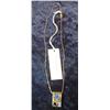 Image 1 : 243. Gemstyle .925 Fine Necklace with Pendant. Star design.