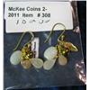 Image 1 : 308. Drop Earrings with Beads and etc. New in package.