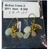 Image 2 : 308. Drop Earrings with Beads and etc. New in package.