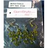 Image 2 : 330. Gemstyle Peridot Dangle Earrings with $48.49 hang tag.