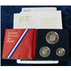 Image 2 : 348. 1976 S U.S. Three-Piece Silver Proof Set. Original as issued.