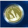 Image 2 : 359. 1995 Canada Proof "Peacekeeping" Dollar in original case.
