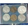 362. Six-Coin Set in snaptight case. Includes a Silver 1964 D