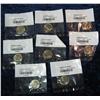 Image 1 : 377. (4) 2003 P & (4) 03 D Jefferson Nickels. BU. In original