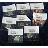 Image 2 : 377. (4) 2003 P & (4) 03 D Jefferson Nickels. BU. In original