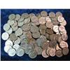 Image 1 : 391. (107) Old Jefferson Nickels. Many date back 40-50 years.