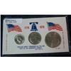 Image 1 : 471. 1976 P Three-Piece Uncirculated Set in Holder.