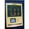 Image 1 : 476. Postal History Type Set of U.S. Cents in a special display page.