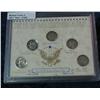 648. Five-Piece U.S. Dime Set U.S. Historic Coins Collection