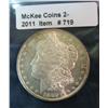 Image 1 : 719. 1880 O Morgan Silver Dollar. Brilliant Uncirculated.