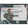 Image 2 : 870. GemStyle Heirloom Reversible Onyx Necklace.