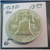 Image 2 : 889. 1963D Franklin HalfDollar. BU.