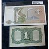 Image 2 : 915. 1943 Netherlands Indies 1-Gulden & Zaire 1-Zaire Bank Notes