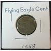 Image 1 : 941. 1858 LL Flying Eagle Cent. G Rough Surfaces.