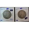 Image 1 : 1007. 1903P & 04P Barber Half Dollars. G.