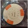 Image 2 : 1101. Silver Star Los Vagas $1. Gaming Token.