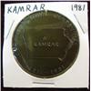 Image 1 : 1109. 1981 Kamrar, Iowa Centennial Medal Bronze.