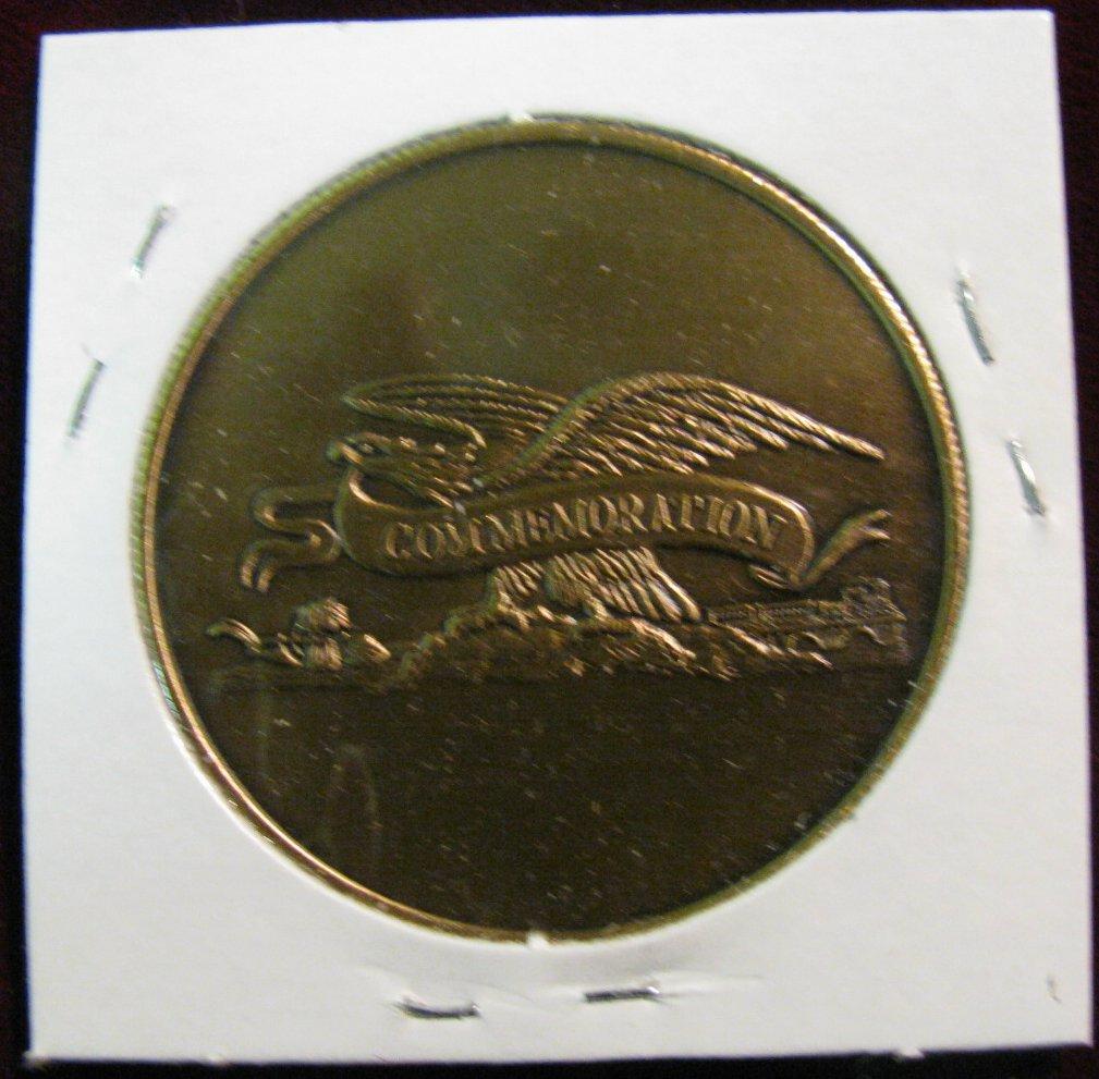 1120. 1989 Klemme, Iowa Centennial Medal Bronze.