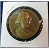 Image 1 : 1222. John Hancock 1 1/2" US Mint Medal Bronze.