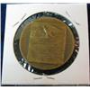 Image 2 : 1222. John Hancock 1 1/2" US Mint Medal Bronze.