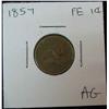 Image 1 : 1336. 1857 Flying Eagle Cent. AG.