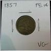 Image 1 : 1339. 1857 Flying Eagle Cent. VG.