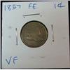 Image 1 : 1379. 1857 Flying Eagle Cent. VF Some Roughness.