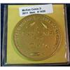 Image 2 : 1430. Iowa Tall Corn Grows 2 1/2" Souvenir Medal.