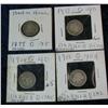 Image 1 : 1483. 1898, 1913, 14 & 16 Barber Dimes. G.