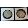 Image 2 : 1513. 1940P F & 1945S F Walking Liberty Halves.