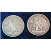 Image 2 : 1526. 1934D F & 1937S F Walking Liberty Halves.