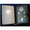 Image 1 : 1602. 1984 Olympic Prestige Proof Set. Original as Issued.
