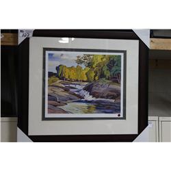 LIMITED EDITION PRINT "RAPIDS ON THE MAGNETAWAN"