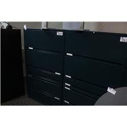 KNOLL 4 DRAWER LATERAL/STORAGE CABINET