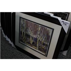 LIMITED EDITION PRINT "EVENING CANOE LAKE"