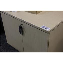 MAPLE 2 DOOR STORAGE CABINET