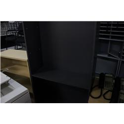 DARK GREY 6FT BOOKSHELF