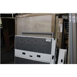 LOT OF MISC OFFICE PARTITIONS