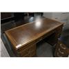 Image 1 : LEATHER INLAY TRADITION EXECUTIVE DESK