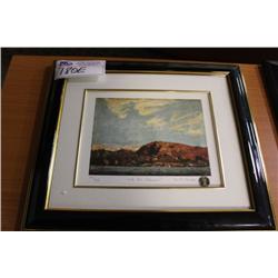 HILL IN AUTUMNS LIMITED EDITION PRINT 39/395 BY TOM THOMSON
