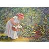 Image 1 : Michelle Byrne, Peonies, Signed Canvas Print