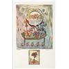 Image 1 : Bracha Guy, Table in Paradise, Signed Canvas Serigraph